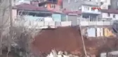Kocaeli İstinat Duvarı Çöktü, Araç İnşaat Alanına Yuvarlandı