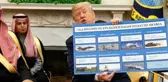 Trump, Prens Selman'a Sattığı Silahları Görücüye Çıkardı