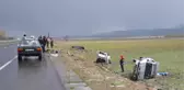Ağrı - Erzurum Karayolunda 4 Araç Peş Peşe Şarampole Uçtu: 7 Yaralı