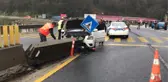 Bolu Dağı'nda Virajı Alamayan Otomobil Bariyere Çarptı: 2 Yaralı