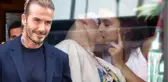 David Beckham'ın Oğlu, Yeni Sevgilisiyle Öpüşürken Yakalandı