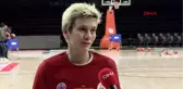 Galatasaray Kadın Basketbol Takımı Kaptanı Işıl Alben Taraftarımızın Müthiş Desteğiyle Avantajlı...