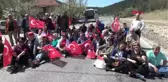 Bolu-Chp'liler Mudurnu Yolunda Oturma Eylemi Yaptı-Hd