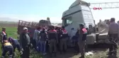 Çorum'da Tır ile Kamyonet Çarpıştı 1 Ölü, 4 Yaralı-Hd