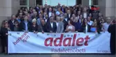 56'ncı Adalet Nöbeti'ne Tahliye Edilen Avukat Akın Atalay da Katıldı