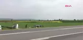 Gaziantep Nurdağı'nda Araç Tarlaya Uçtu
