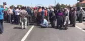 Akşehir'deki Trafik Kazası - Vatandaşlardan Oturma Eylemi