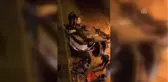 Otomobil Çukur Kavşağa Uçtu : 3 Yaralı