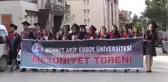 Burdur Mehmet Akif Ersoy Üniversitesinde Mezuniyet Heyecanı