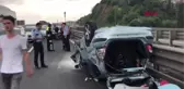 Kocaeli Tır'a Çarpan Otomobil Takla Attı 4 Yaralı-Hd