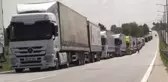 Sınır Kapılarında Tır Kuyruğu Azalıyor