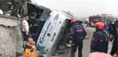 Tekrar) Yolcu Otobüsü Devrildi