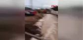 İzmir Sağanak Yağış Ödemiş'in İki Mahallesinde Etkili Oldu