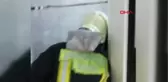 Denizli Yolunu Kaybeden Şahin Eve Girdi