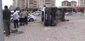 Ambulans ile Otomobil Çarpıştı
