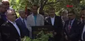 BBP Genel Başkanı Destici, Abdürrahim Karakoç'u Mezarı Başında Andı