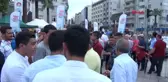 Denizli'de 2 Parti Arasında Demir Bariyerli Gerginlik Önlemi