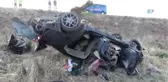 Otomobil Şarampole Devrildi: 1 Ölü, 5 Yaralı