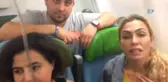 Tedavi İçin Tayland'dan İstanbul'a Getirilen Leyla Bilginel Uçakta Görüntülendi