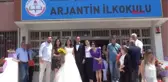 Gelin ve Damat Düğünden Önce Sandık Başına Geçti