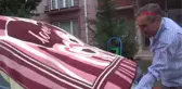 Sakarya - Dolu Yağışına Karşı Araçlarını Korudular