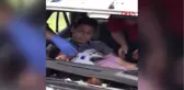 Adana Otomobilde Sıkışan Yaralıları Cankur Kurtardı