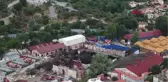Havadan Görüntülerle Beykoz'da Yanan Fabrika