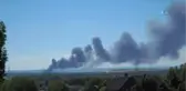 Almanya'da Korkutan Yangın