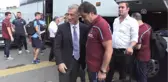 Trabzonspor Kafilesi Slovenya'ya Gitti