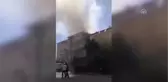 Yangında Mahsur Kalan Engelliyi İtfaiye Ekipleri Kurtardı