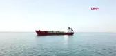 Marmara'daki Kazada Hasar Gören Lpg Tankeri Havadan Görüntülendi