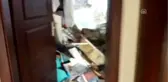 Yamaçtan Apartmanın Üzerine Kaya Parçaları Kaydı