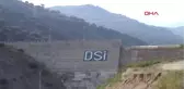 Aydın Baraj Gölü Kenarında Çalışan Kepçe, Sulara Gömüldü