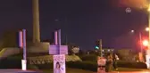 Kaza Yapan Otomobil Anıtın Kaidesine Çıktı