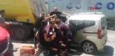 İzmir Kazada Yaralanan Hamile Kadının Bebeği Kurtarıldı