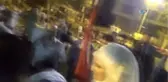 Nikah Masasından Demokrasi Nöbetine... Gelin ve Damat Nikahtan Çıkıp Alana Geldi