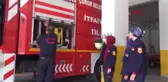 Çorum İtfaiyesi'nin 'Alev Melekleri'