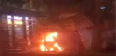Karaman'da Seyyar Mısırcı Tezgahı Yandı