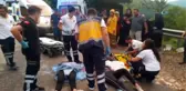 Tır ile Otomobil Kafa Kafaya Çarpıştı, Yaralılar Yollara Savruldu