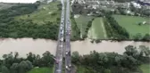 Cevizdere Köprüsü Sel Sonrası Havadan Görüntülendi