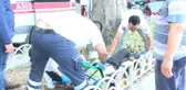 İstanbul Motosikletten Fırlayan Sürücü Ağaca Çarparak Yaralandı