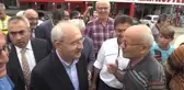 Kılıçdaroğlu, Selde Yaralanan Vatandaşlar ile Zarar Gören İş Yerlerini Ziyaret Etti
