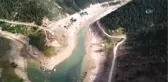 Sular Altında Kalan Köy Havadan Görüntülendi