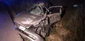 Kavşaktan Dönen Otomobil Kamyonla Çarpıştı, 5 Yaralı