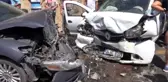 Otomobiller Kafa Kafaya Çarpıştı: 1 Ölü, 7 Yaralı