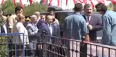 Soylu, Koca ve Çetin'in Selçuklu Meydan Mezarlığı'nı Ziyareti