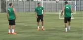 Bursaspor'un Yeni Transferleri İlk İdmanına Çıktı