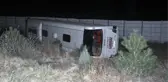 Afyonkarahisar'da Yolcu Otobüsü Devrildi: 2 Ölü, 32 Yaralı