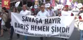 İstanbul Bakırköy'de Dünya Barış Günü Miting Yapıldı