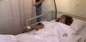 Kazada Yaralı Olarak Kurtulan Hüseyin Kiraz, Ziyaretçilerine Arkadaşlarının Durumunu Sordu